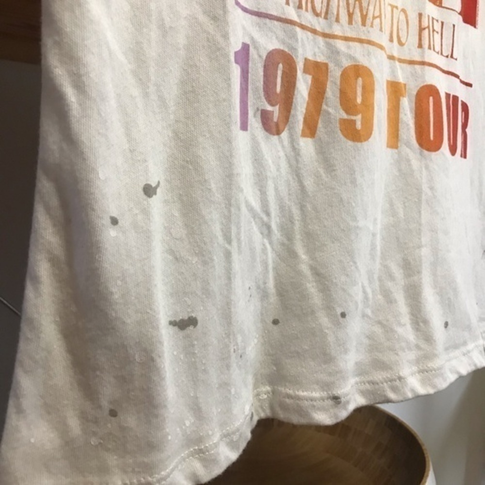 Chaser ACDC 1979 Highway To Hell Tour Graphic Band Tee - Picture 10 of 16